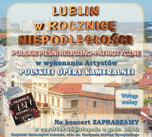 XX Targi Wydawców Katolickich w Lublinie – zaproszenie na koncert